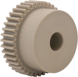 Plastic Peek GF30 Spur Gears from Ondrives UK precision gear and gearbox manufacturer