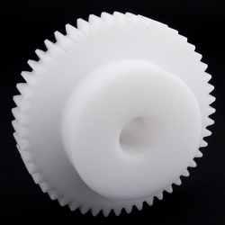 Plastic Delrin POM Spur Gears from Ondrives UK precision gear and gearbox manufacturer