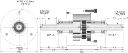 Ondrives Precision Gears and Gearboxes Part number  NT92-18