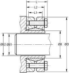 Ondrives Precision Gears and Gearboxes Part number  OKSD19-100X170-75