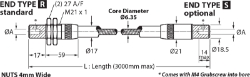 Ondrives Precision Gears and Gearboxes Part number  FDQ6C2500SS