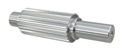 DIN 5480 N W Spline Hub Shaft from Ondrives UK precision gear and gearbox manufacturer