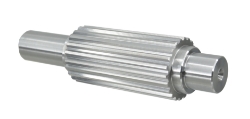 DIN 5480 N W Spline Hub Shaft from Ondrives UK precision gear and gearbox manufacturer
