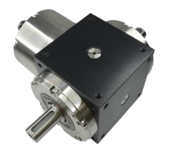 Spiral Bevel Cube Gearbox from Ondrives UK precision gear and gearbox manufacturer