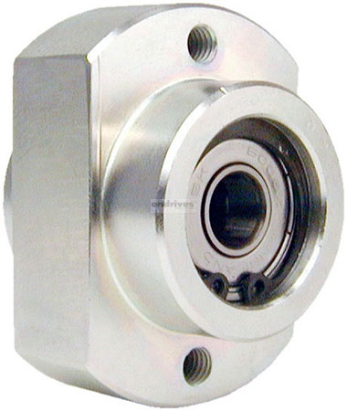 Double Bearing Assembly with Circlip Retainer
