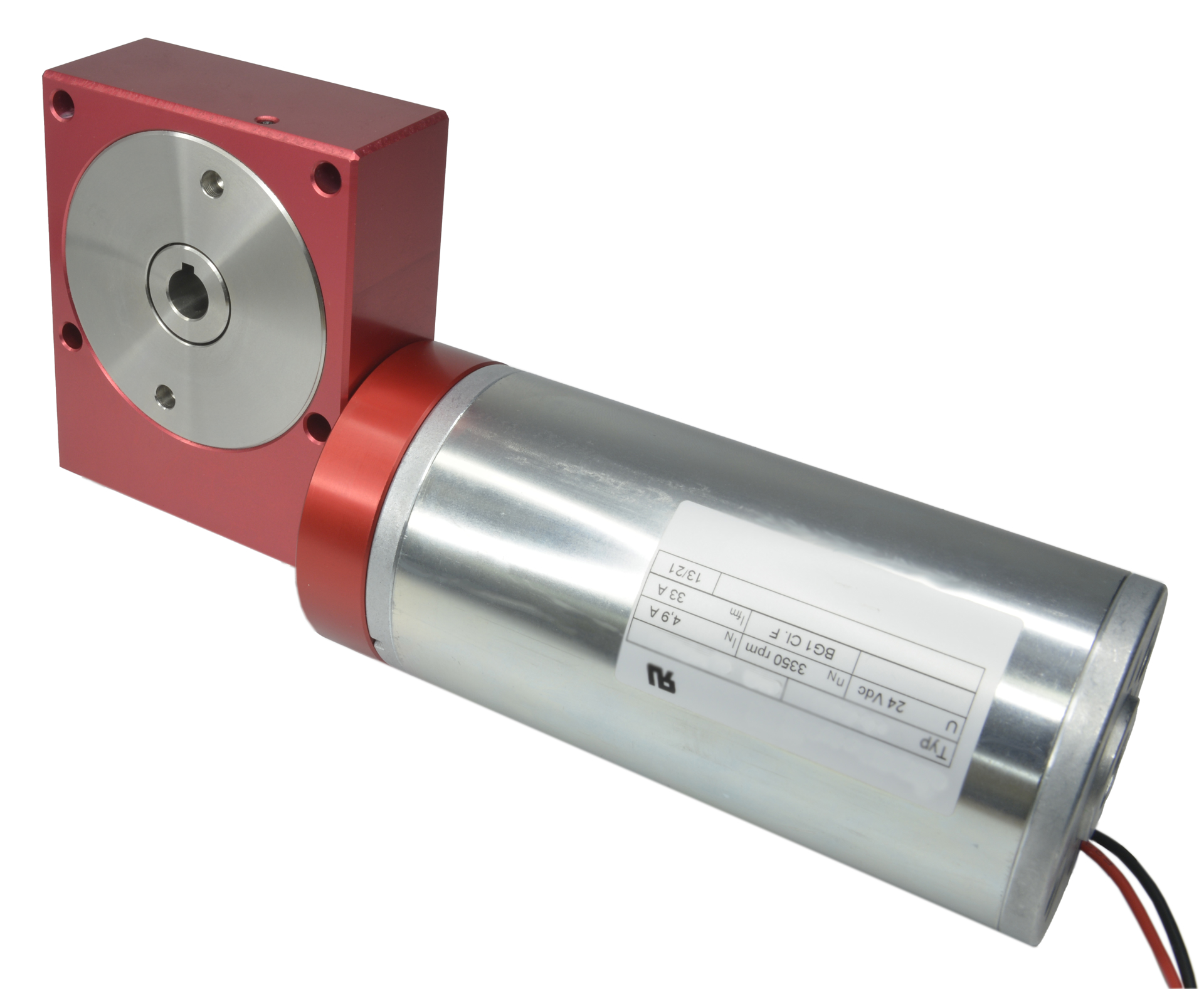 PF40DU 8.5Nm DC Motor 37.5mm Centres