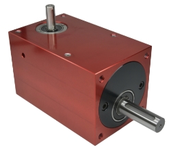Gearbox shaft input and output compact design made by Ondrives Precision Gears and Gearboxes